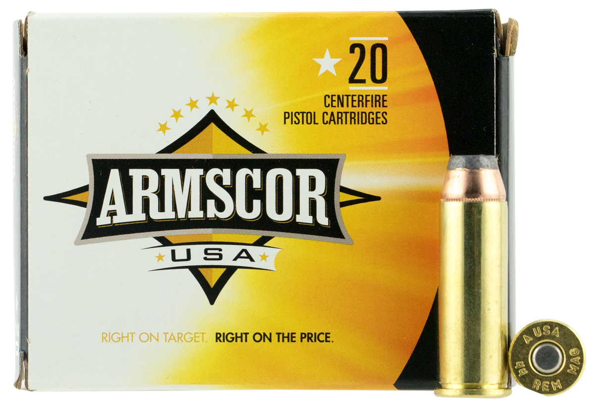 Armscor USA 44 Rem Mag 240gr JHP - Box or Case
