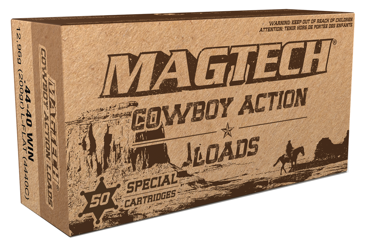Magtech 4440C Cowboy Action 44-40 Win 200gr Lead Flat Nose - Box or Case
