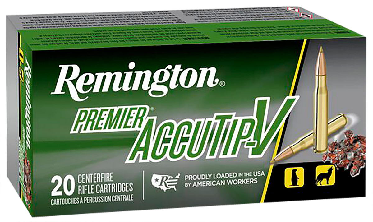 Remington Ammunition Premier AccuTip-V 17 Rem Fireball 20gr - Box or Case
