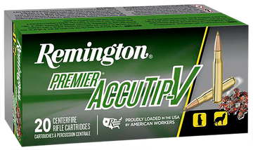 Remington Ammunition Premier AccuTip-V 17 Rem Fireball 20gr - Box or Case