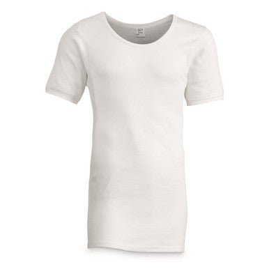 German White Short Sleeve Undershirt Medium - 4-Pack, 40-Pack