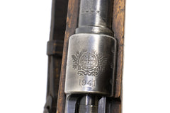German Kar98k M937B 8mm WWII (Portuguese Contract) Mauser - Matching Bayonet and Serial Number F742