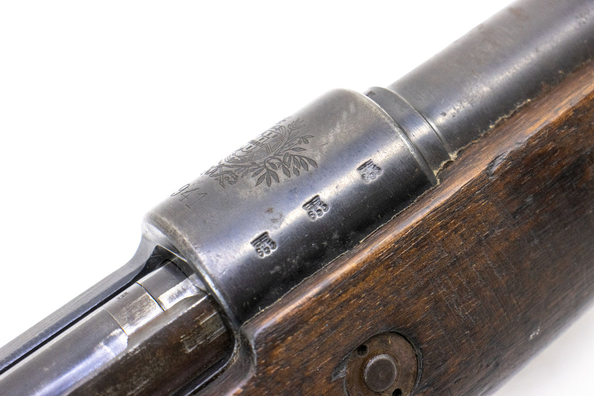 German Kar98k M937B 8mm WWII (Portuguese Contract) Mauser - Matching Bayonet and Serial Number F9584PB