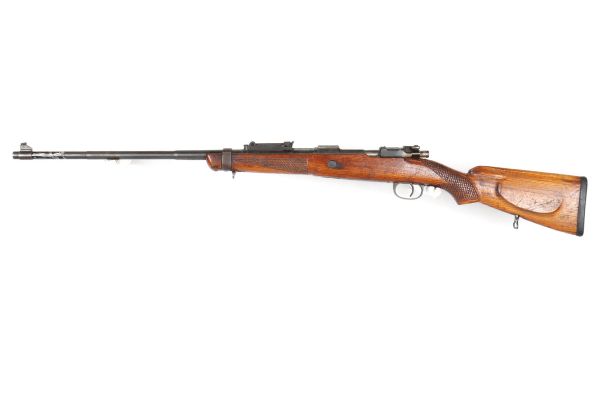 M48 8mm Mauser Bolt Action Rifle Sporterized - Overall Surplus Good Condition (40)