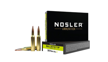 Nosler Ballistic Tip 260 Rem 120gr Spitzer BT 20-Rd/Box - Box or Case