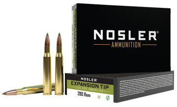 Nosler E-Tip 280 Rem 140gr Lead-Free 20-Rd/Box - Box or Case