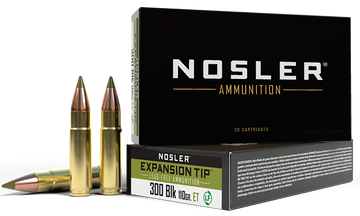 Nosler E-Tip 300 Blackout 110gr Lead-Free 20-Rd/Box - Box or Case