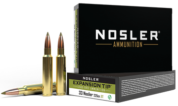 Nosler E-Tip 33 Nosler 225gr Lead-Free 20-Rd/Box - Box or Case
