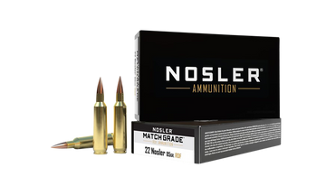 Nosler Match Grade RDF 22 Nosler 85gr HPBT 20-Rd/Box - Box or Case