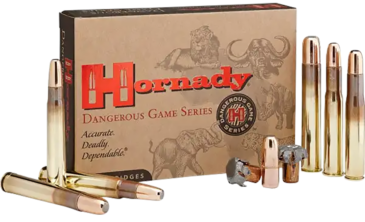 Hornady Dangerous Game .375 H&H Magnum 300gr DGX Bonded - Box or Case
