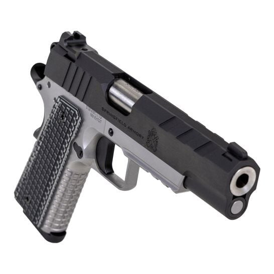 Springfield 1911 Emissary 9mm 5" 9 Rd Semi-Auto Pistol - Blued/Stainless - New