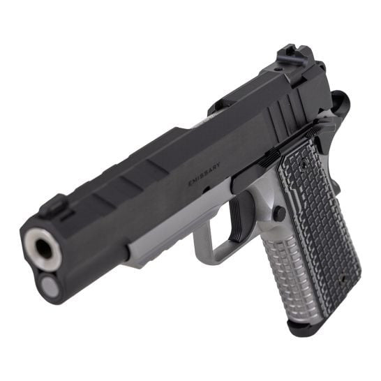 Springfield 1911 Emissary 9mm 5" 9 Rd Semi-Auto Pistol - Blued/Stainless - New