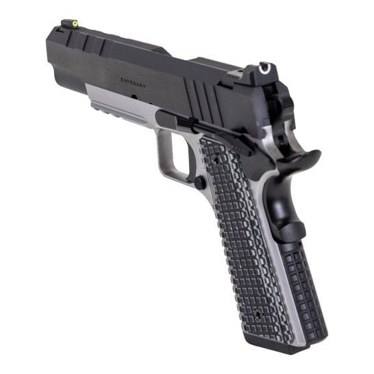 Springfield 1911 Emissary 9mm 5" 9 Rd Semi-Auto Pistol - Blued/Stainless - New