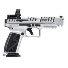 Canik SFx Rival-S Chrome 9mm 5" 18 Rd Semi-Auto Pistol w/MeCanik MO2 Optic - New