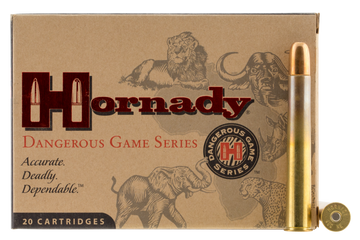 Hornady Dangerous Game 500 Nitro Express 3" 570gr DGS - Box or Case