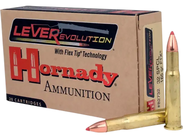 Hornady LEVERevolution 32 Win Special 165gr FTX 20rd - Box or Case