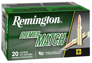 Remington Ammunition Premier Match 308 Win 175gr Sierra MatchKing BTHP 20rd - Box or Case