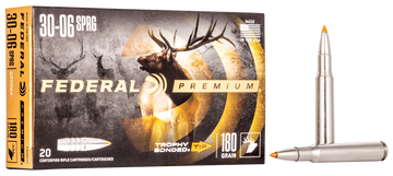 Federal Premium 30-06 Springfield 180gr Trophy Bonded Tip 20rd - Box or Case