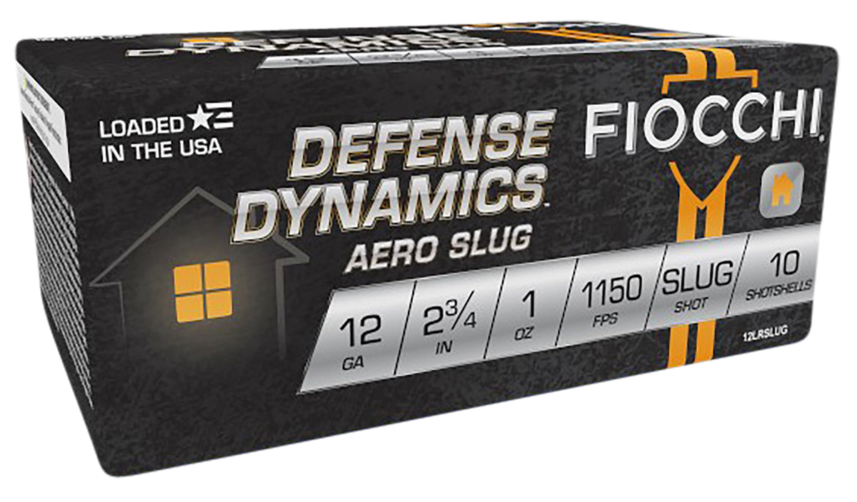 Fiocchi Defense Dynamics Aero 12 Gauge 2.75" 1 oz Rifled Slug - Box or Case