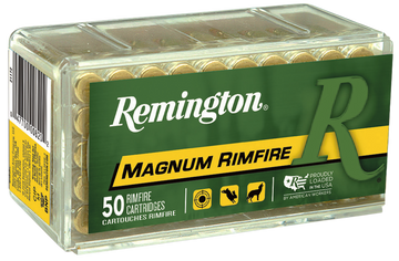 Remington Ammunition Magnum Rimfire 22 WMR 40gr Pointed Soft Point - Box or Case