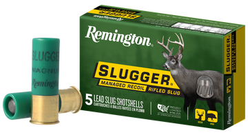 Remington Ammunition Slugger Managed-Recoil 12 Gauge 2.75" 1 oz Rifled Slug 5 Rd - Box or Case