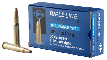 PPU PP30301 Standard Rifle 30-30 Win 150gr Flat Soft Point - Box or Case