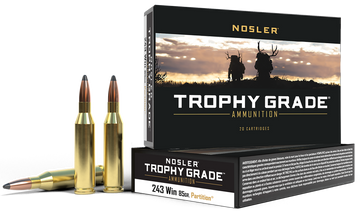 Nosler Trophy Grade 243 Win 85gr Partition 20-Rd/Box - Box or Case