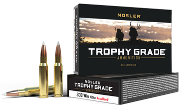 Nosler Trophy Grade 308 Win 150gr AccuBond 20-Rd/Box - Box or Case