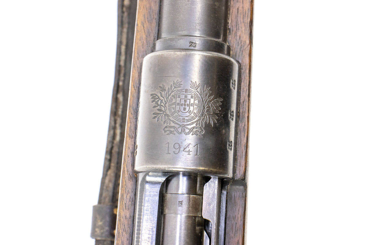 German Kar98k M937B 8mm WWII (Portuguese Contract) Mauser - Matching Bayonet and Serial Number F9584PB