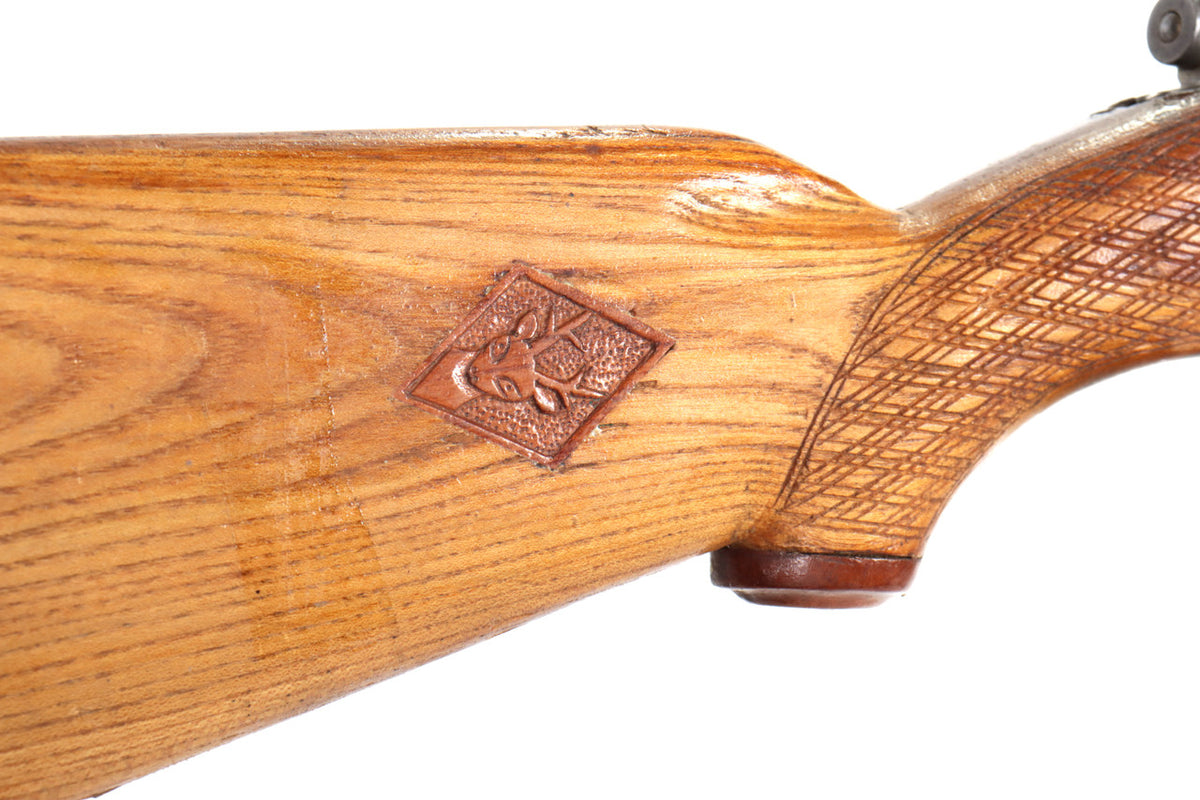 M48 8mm Mauser Bolt Action Rifle Sporterized - Overall Surplus Good Condition (42)