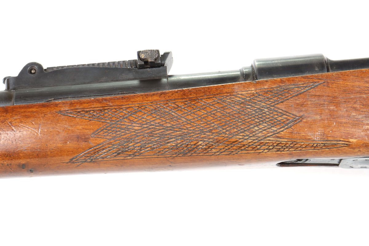 M48 8mm Mauser Bolt Action Rifle Sporterized - Overall Surplus Good Condition (46)