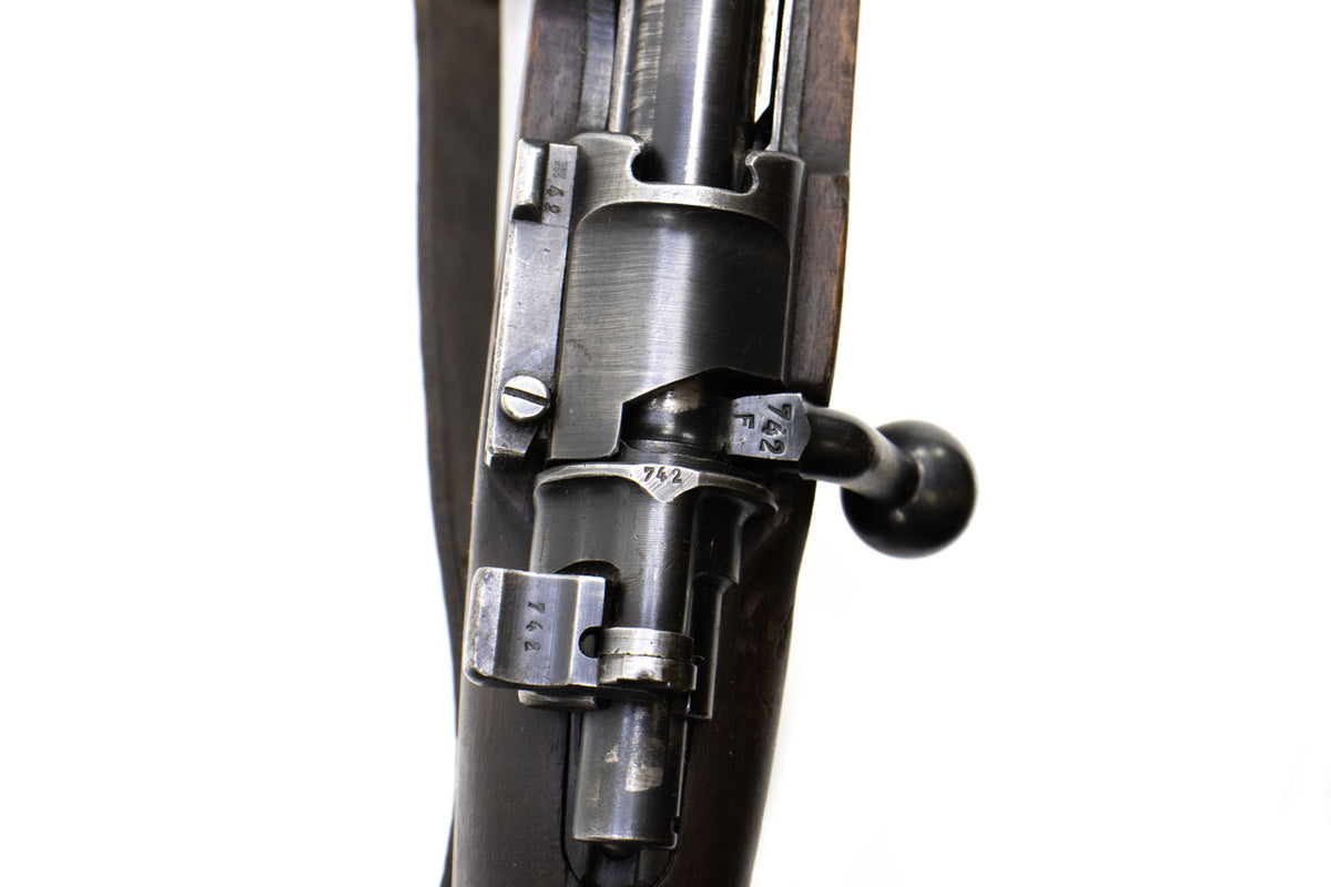 German Kar98k M937B 8mm WWII (Portuguese Contract) Mauser - Matching Bayonet and Serial Number F742