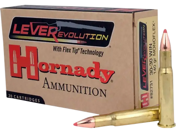Hornady LEVERevolution 30-30 Win 140gr MonoFlex 20rd - Box or Case