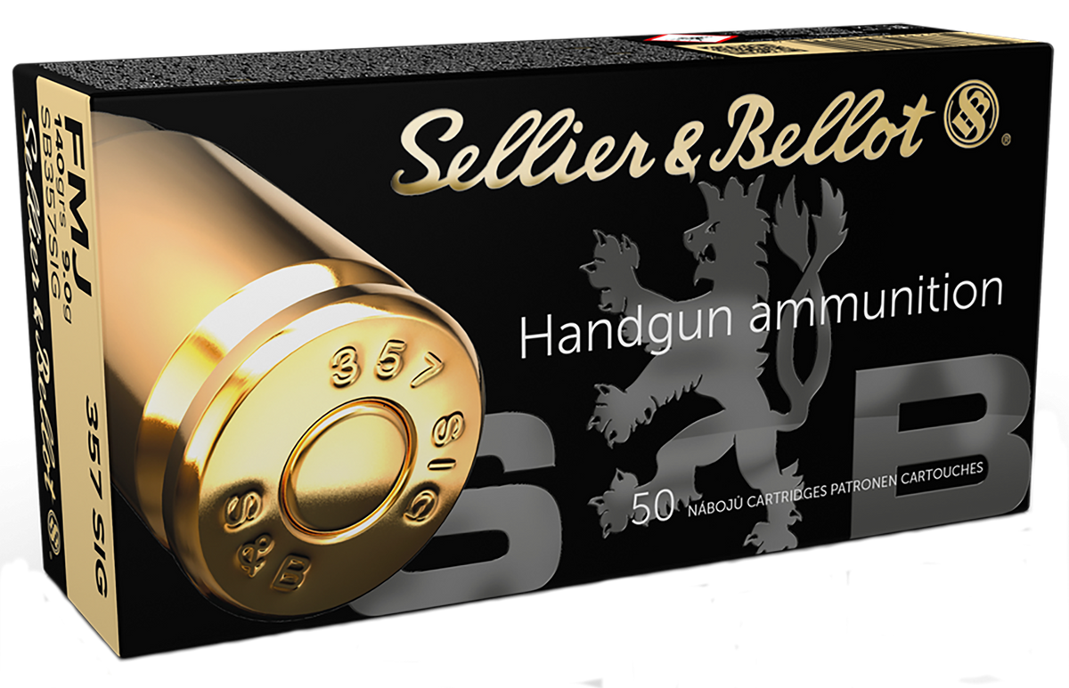 Sellier & Bellot SB357SIG Handgun 357 Sig 140gr FMJ - Box or Case