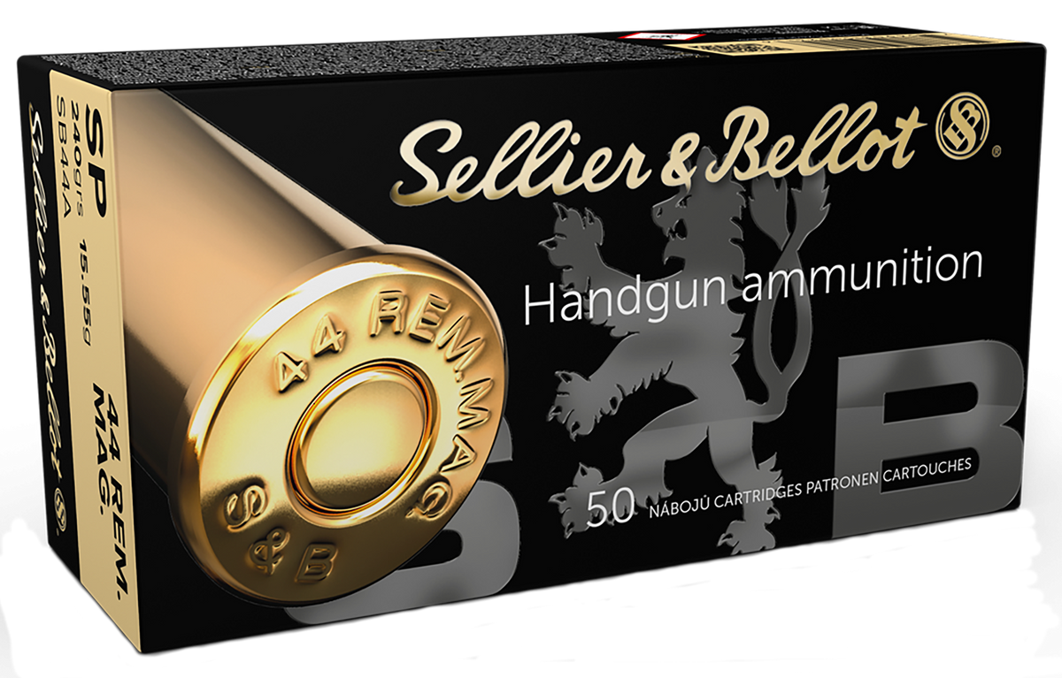 Sellier & Bellot SB44A 44 Rem Mag 240gr Soft Point 50 Rd - Box or Case