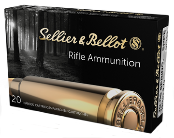 Sellier & Bellot SB3006C Rifle 30-06 Springfield 150gr SPCE Soft Point Cut-Through Edge - Box or Case