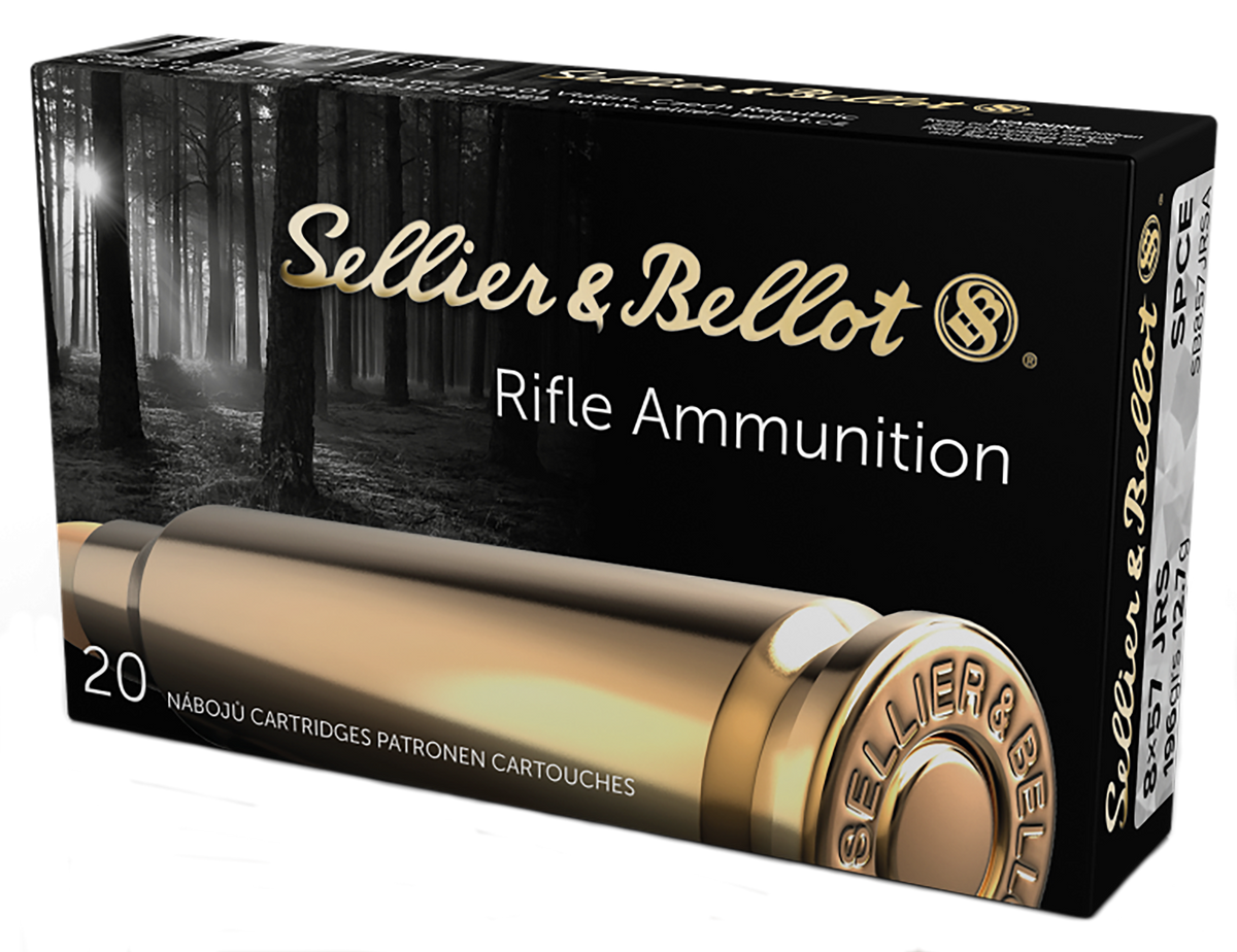 Sellier & Bellot SB857JRSA Rifle 8x57 JRS 196gr Soft Point Cut Through Edge 20 Bx/ 20 Cs - Box or Case