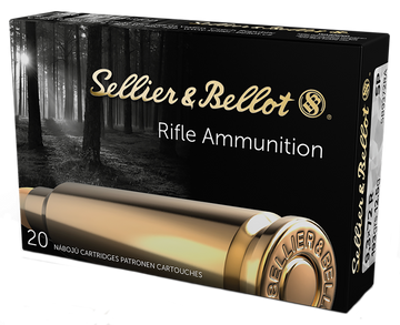 Sellier & Bellot SB9372RA 9.3x72R 193gr 20/Bx Soft Point Rifle Ammo - Box or Case
