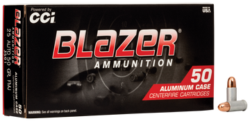 CCI Blazer 25 ACP 50gr TMJ - Box or Case