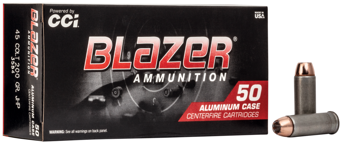 CCI Blazer 45 Colt 200gr JHP - Box or Case