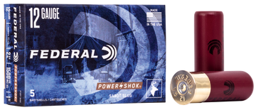 Federal Power-Shok 12 Gauge 2.75" 1oz Sabot Slug 5-Rd - Box or Case