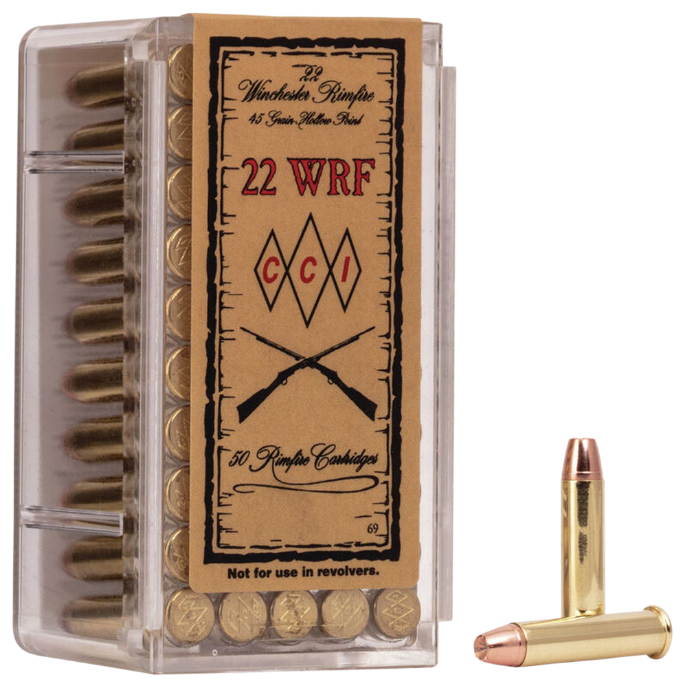CCI Specialty WRF 22 WRF 45gr JHP Rimfire - Box or Case