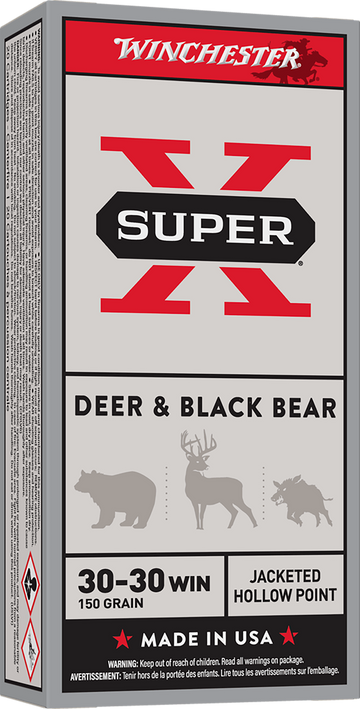 Winchester Super X 30-30 Win 150gr Jacketed Hollow Point 20 Rd - Box or Case