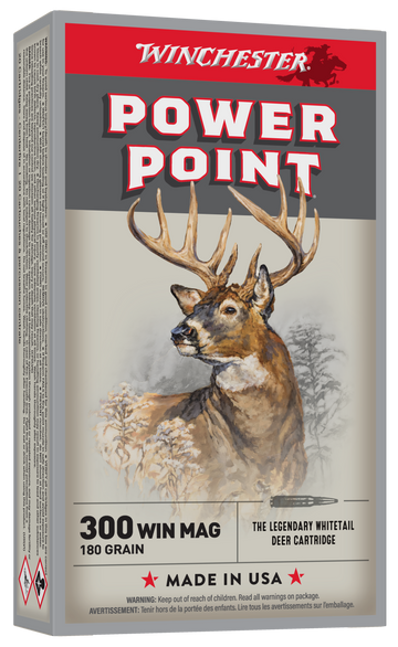 Winchester Ammo Super-X 300 Win Mag 180gr Power-Point 20 Rd - Box or Case