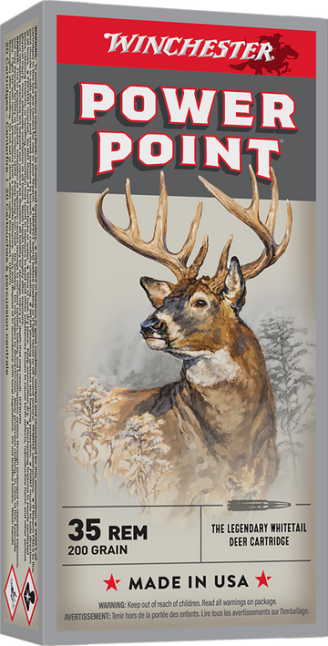 Winchester Ammo Super-X Power-Point 35 Remington 200gr PP 20 Rd - Box or Case