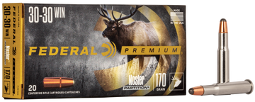 Federal Premium 30-30 Win 170gr Nosler Partition 20rd - Box or Case