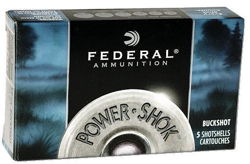 Federal 12 Gauge Ammo Power-Shok F1274B 250rd Case