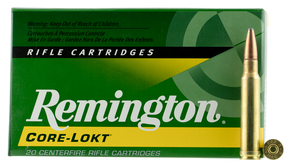 Remington Ammunition Core-Lokt 338 Win Mag 250gr Pointed Soft Point - Box or Case