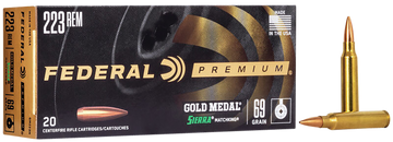 Federal Premium Gold Medal 30-06 Springfield 168gr Sierra MatchKing BTHP 20rd - Box or Case