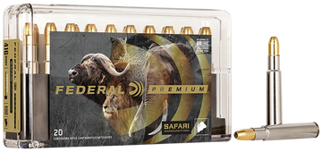 Federal Premium Safari Cape-Shok 416 Rigby 400gr Trophy Bonded Sledgehammer Solid - Box or Case